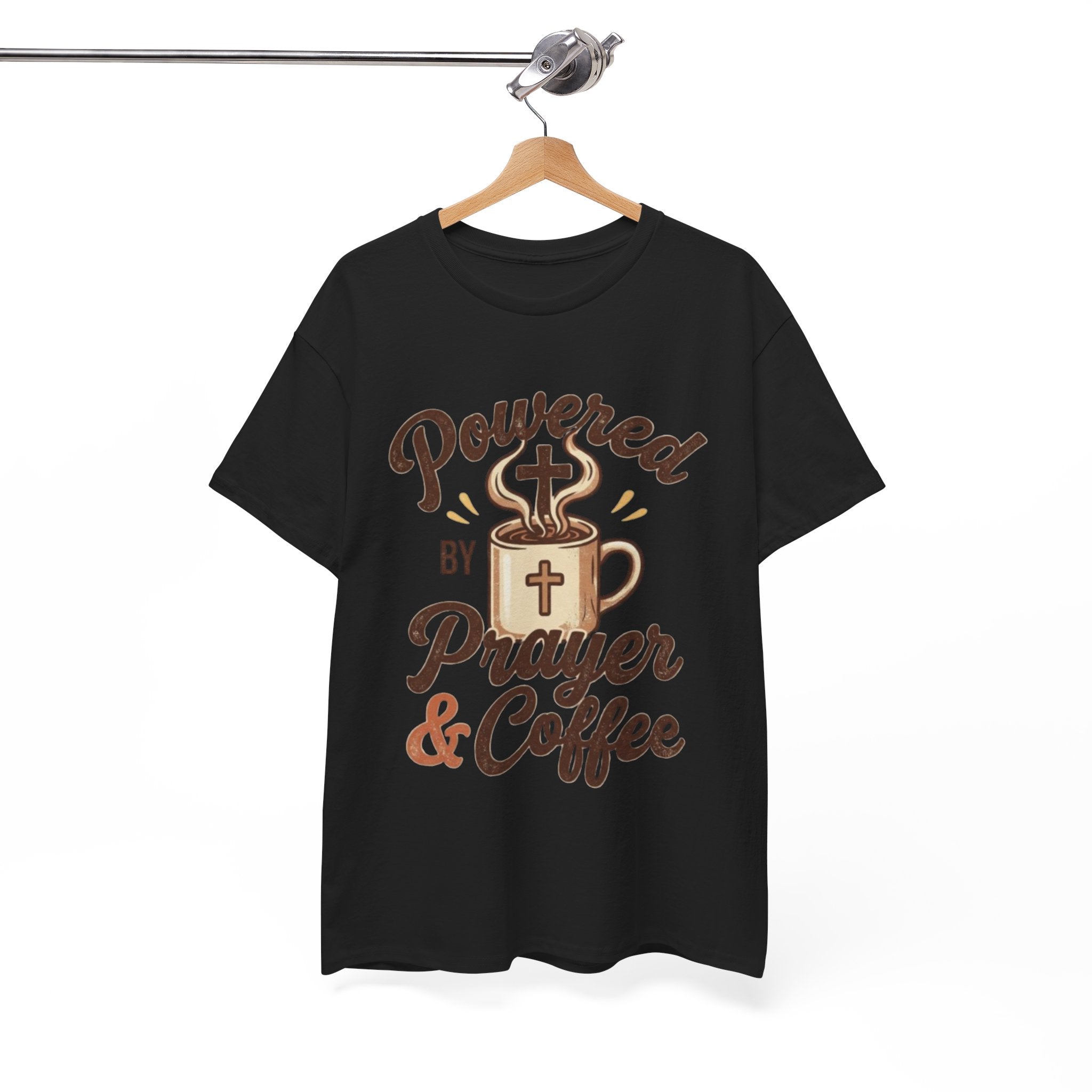 Prayer and Coffee Short Sleeve Unisex Tee