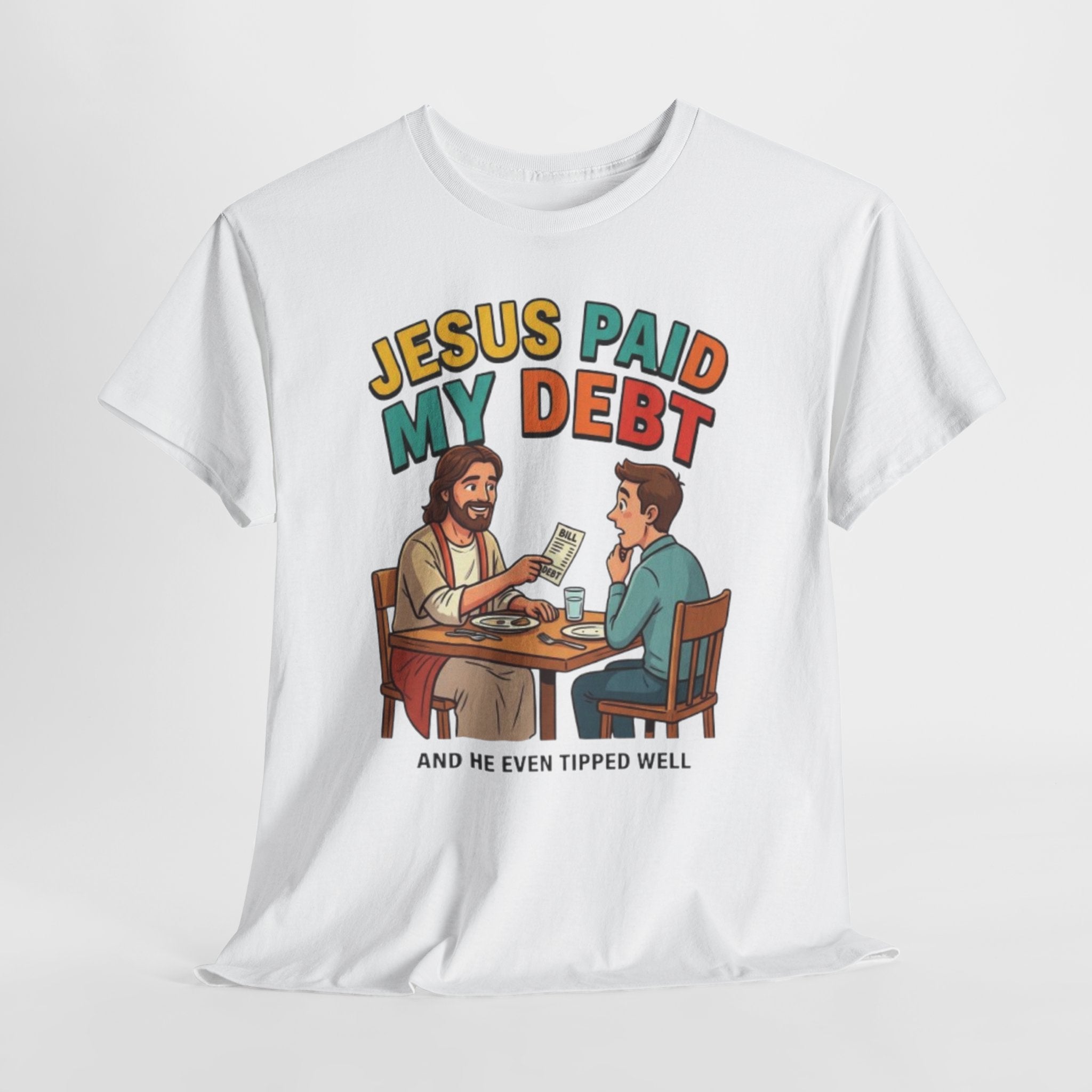 Jesus Paid My Debt Short Sleeve Unisex Tee