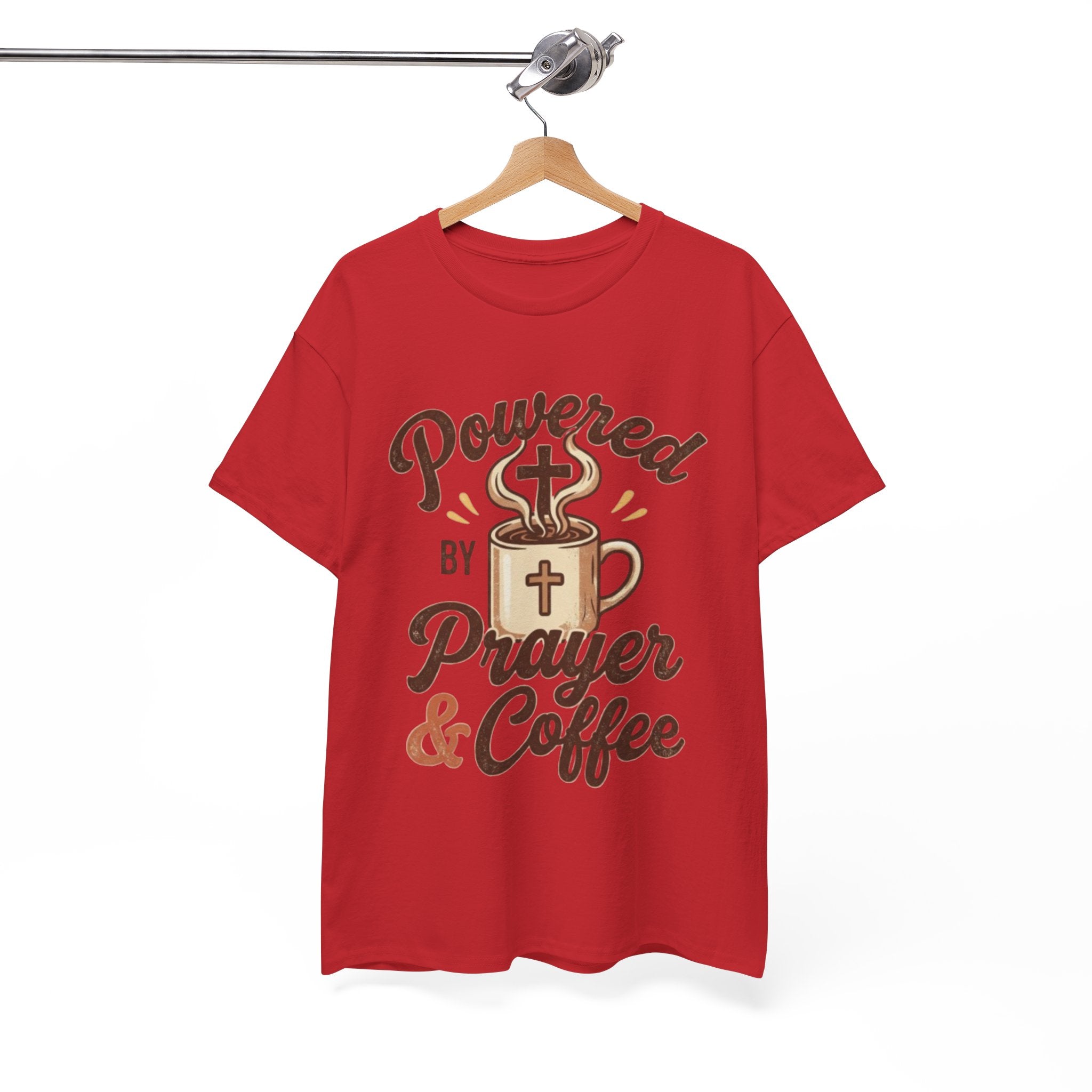 Prayer and Coffee Short Sleeve Unisex Tee