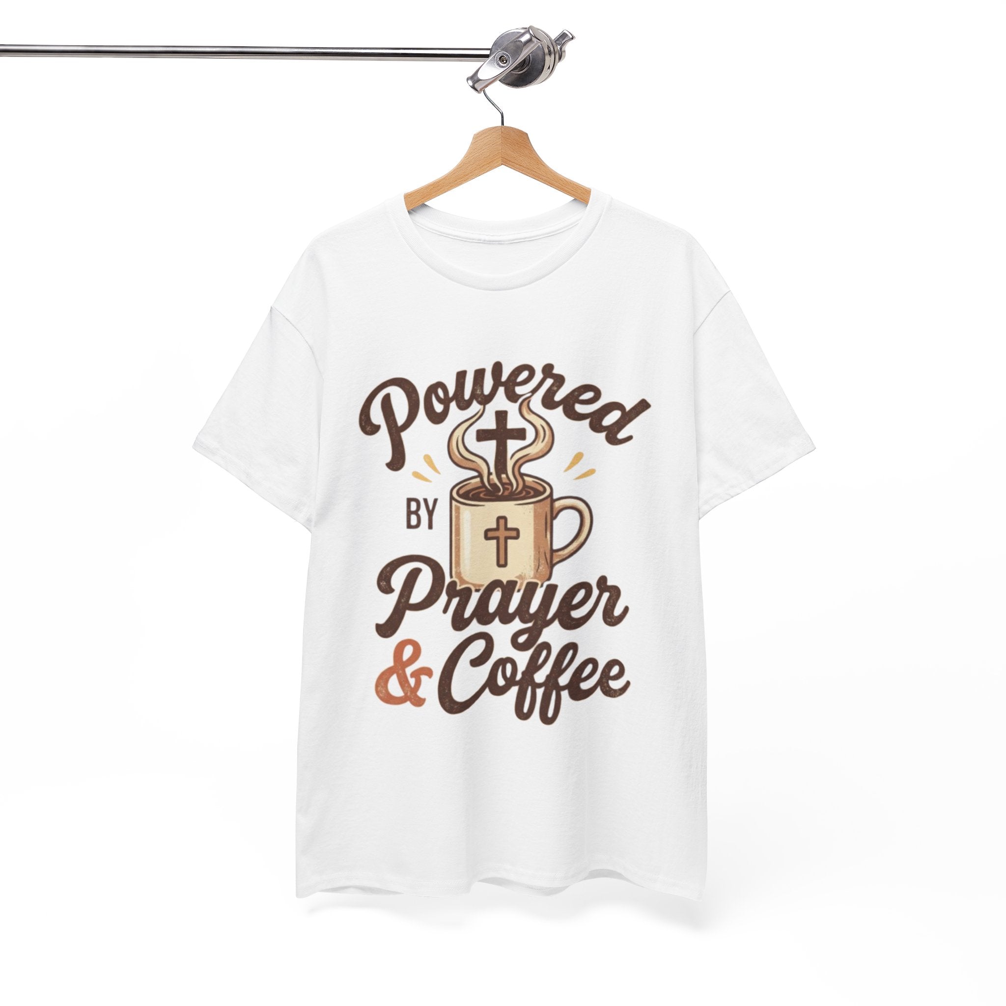 Prayer and Coffee Short Sleeve Unisex Tee