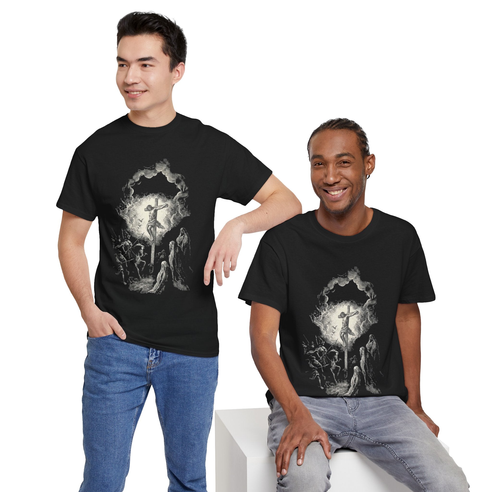 Jesus Crucifixion Short Sleeve Unisex Tee