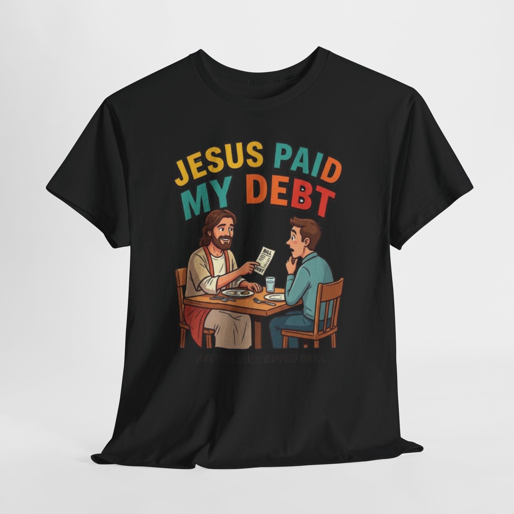 Jesus Paid My Debt Short Sleeve Unisex Tee