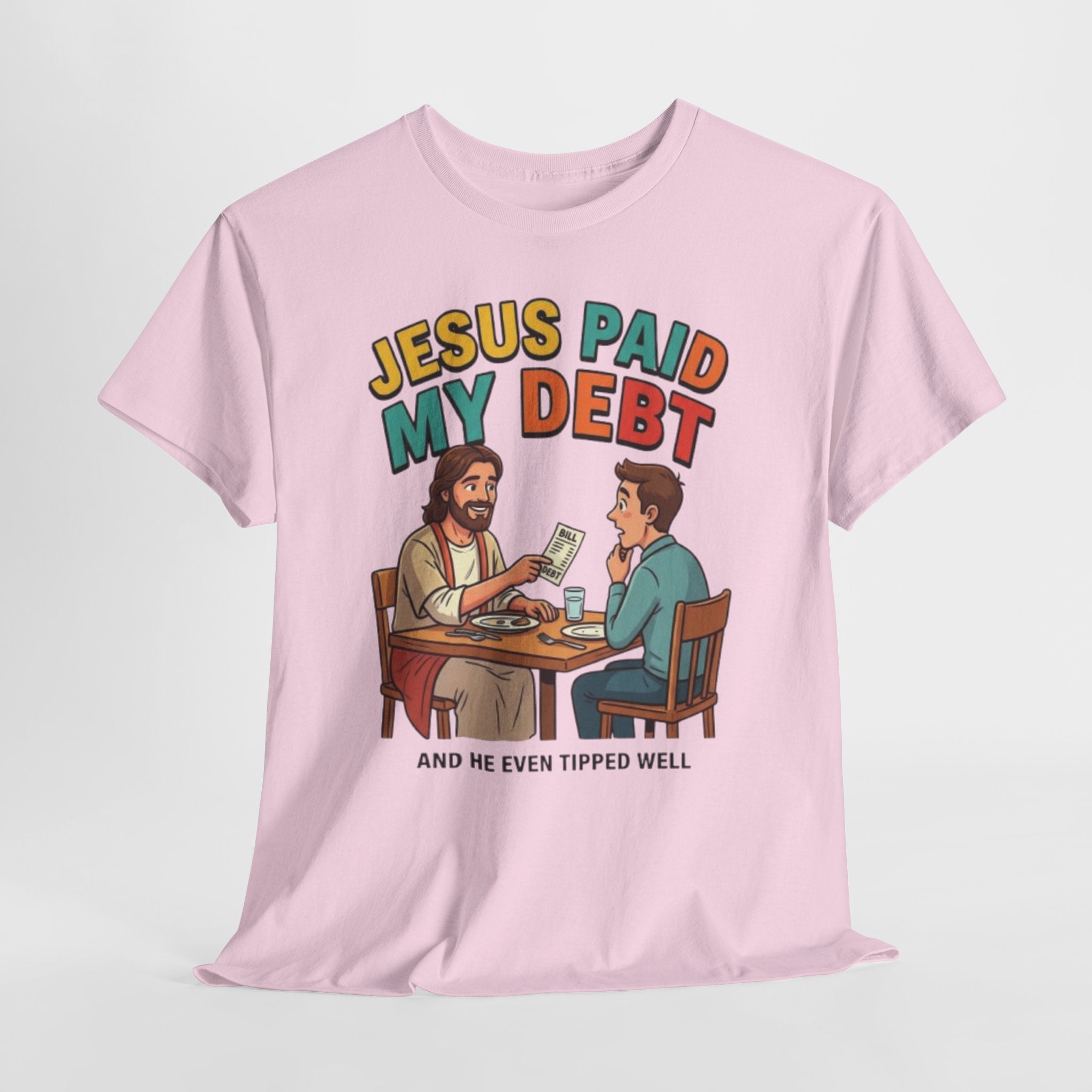 Jesus Paid My Debt Short Sleeve Unisex Tee