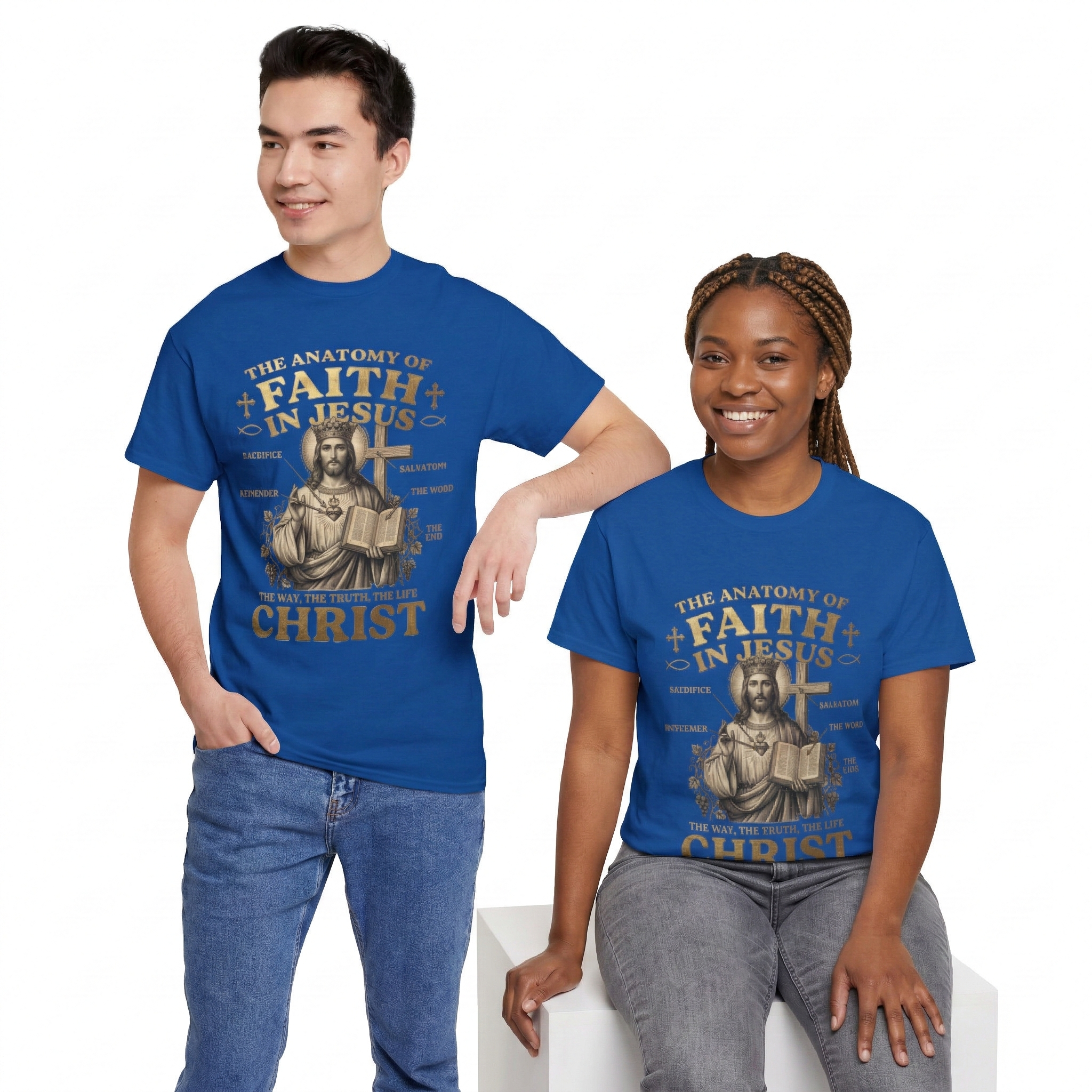 The Anatomy of Jesus – Heavy Cotton Tee