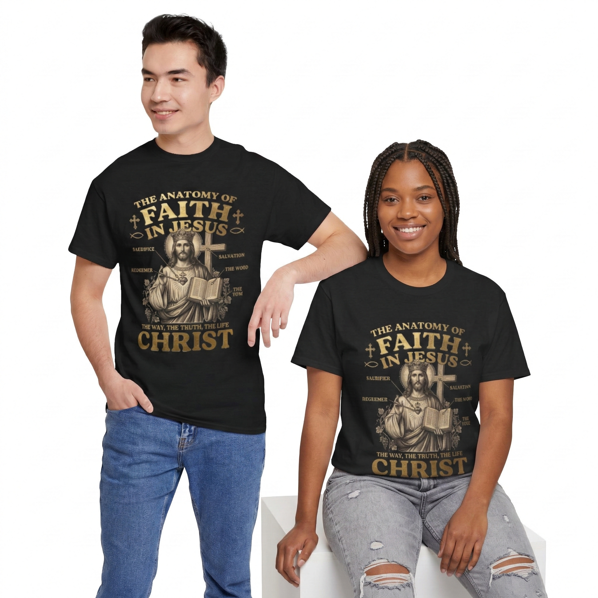 The Anatomy of Jesus – Heavy Cotton Tee