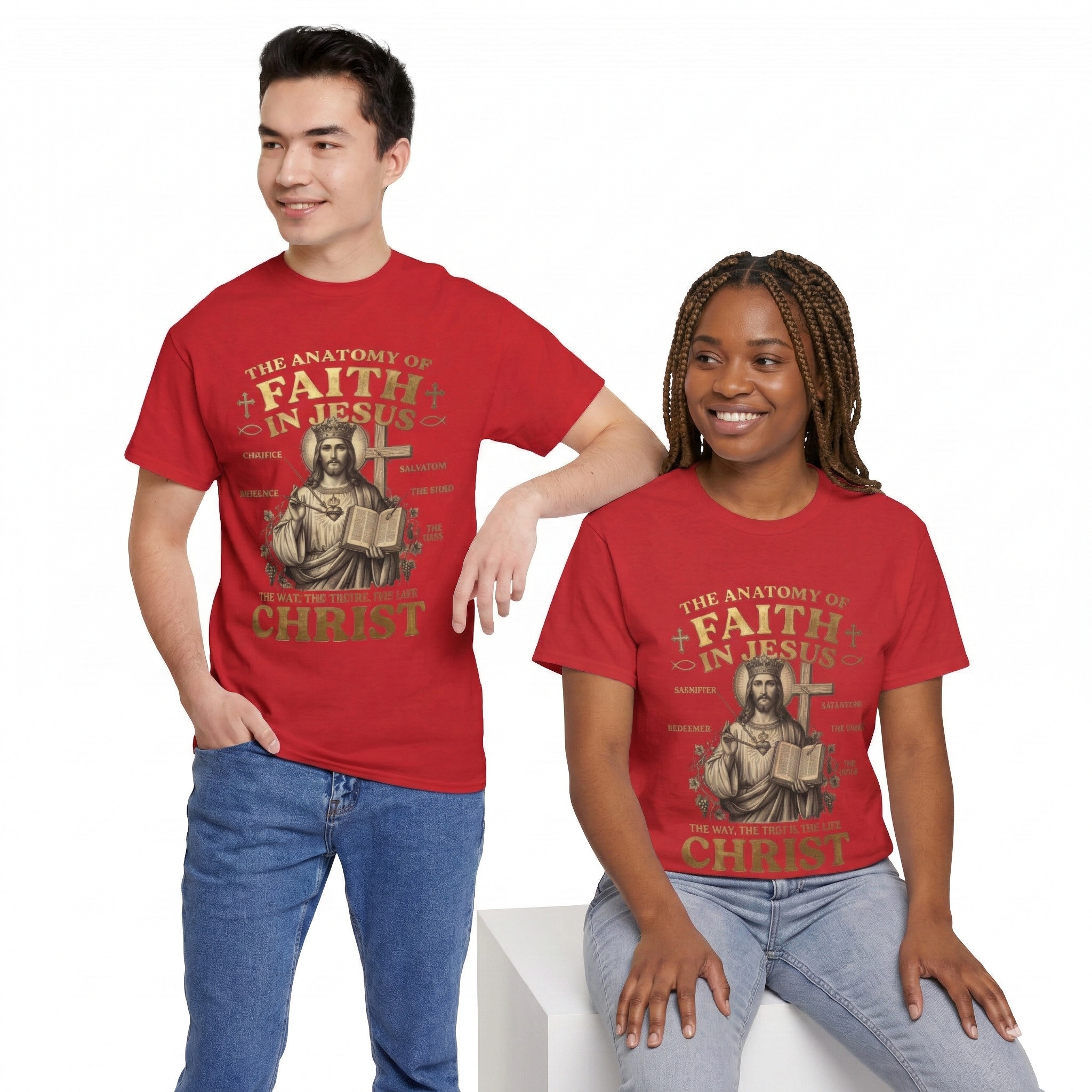 The Anatomy of Jesus – Heavy Cotton Tee